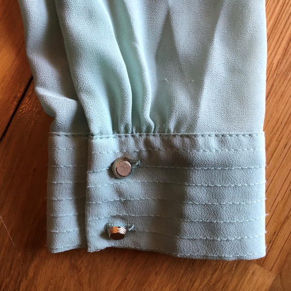 Light Blue Blouse - Picture 2 of 5